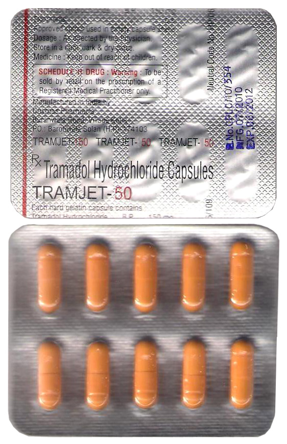Manufacturers Exporters and Wholesale Suppliers of Tramjet (Tramadol Hydrochloride) Chandigarh 